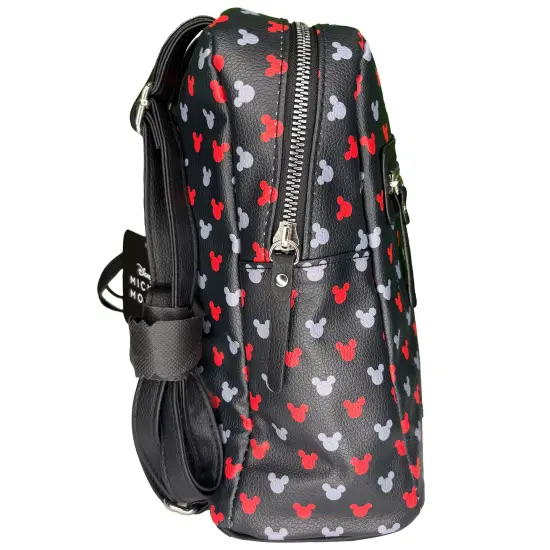 Mickey All Over print 10" Mini Deluxe Backpack with 1 Front pocket {3}