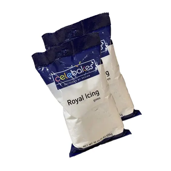 Royal Icing Mix Green 1 Pound {2}
