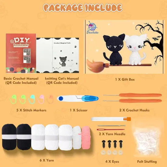 Cat Crochet Starter Kit {3}