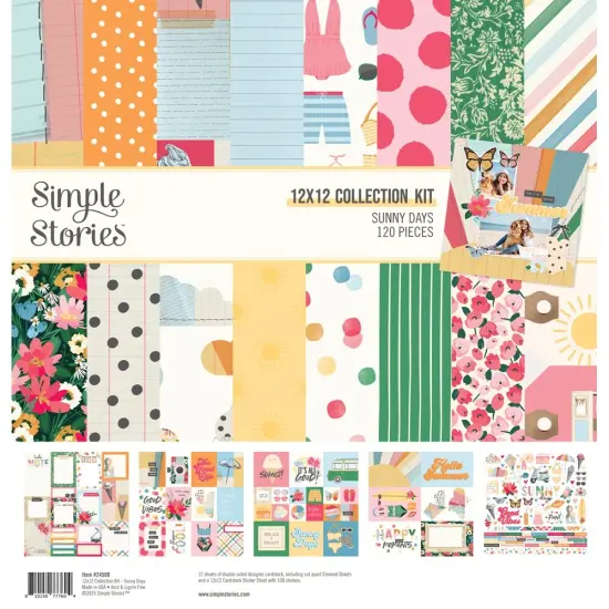 Simple Stories Collection Kit 12"X12-Sunny Days {1}