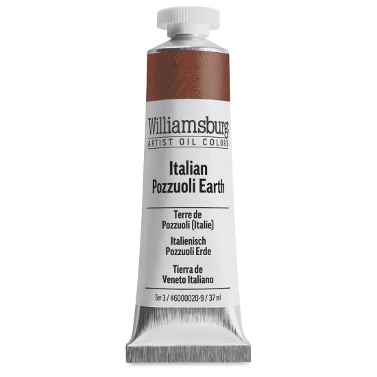 Williamsburg Handmade Oil Paint - Italian Pozzuoli Earth, 37 ml tube {2}