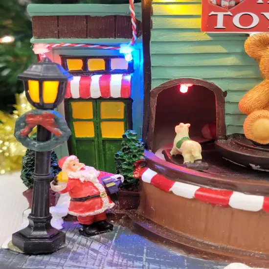 Teddy's Toy Shop Miniature Christmas Village {4}