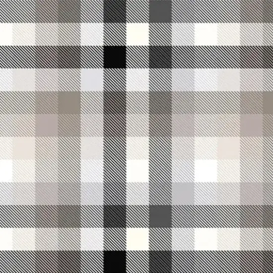 Simply Taupe Gray Plaid Cloud Cuddle Fabric per yard {1}