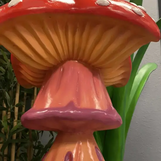 Small Jelly Mushroom Over Sized Statue {6}