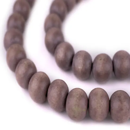 The Bead Chest Natural 14mm Wooden Beads in Brown for Jewelry Making &ndash; Round Loose Wood Spacer Beads I Approximately 30 Beads {1}