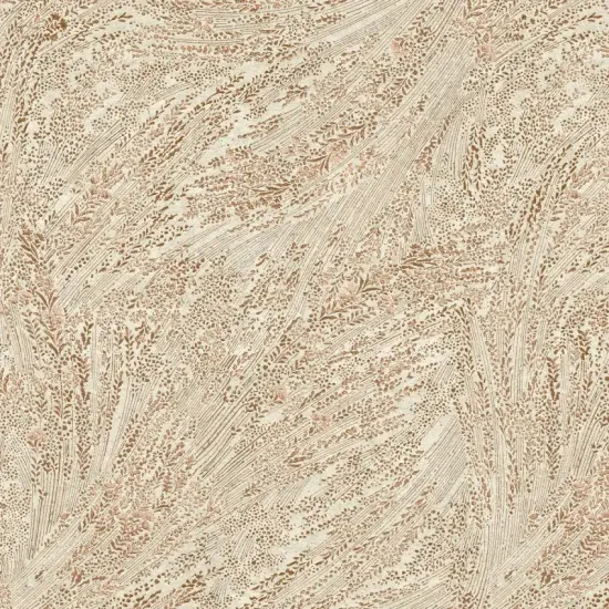 Natural Beige Meadow Breeze Cotton Wideback Fabric per yard {1}