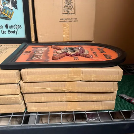 Pirate Wall Decor Pub Sign Statue {6}