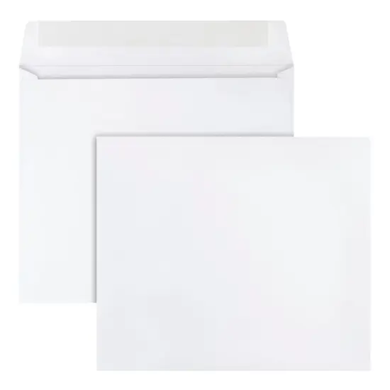Quality Park Side Opening Catalog Envelope, 9 x 12 Inches, White, Pack of 250 {1}