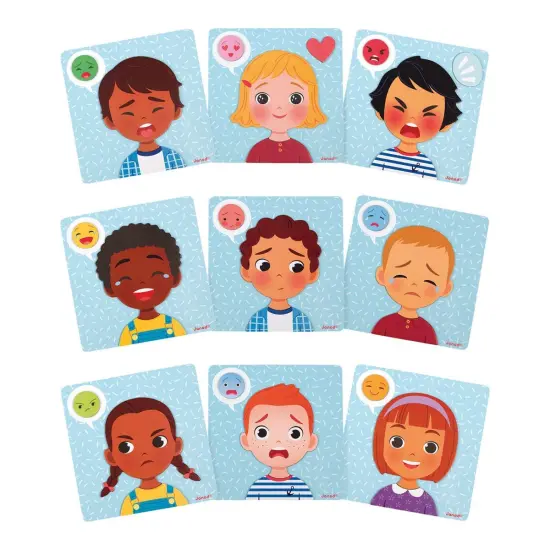 Janod Magnetic Emotions Recognition Set {6}