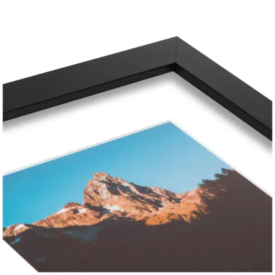 ArtToFrames Collage Photo Picture Frame with 3 - 5x7 inch Openings, Framed in Black with Over 62 Mat Color Options and Plexi Glass (CSM-3926-138) {3}