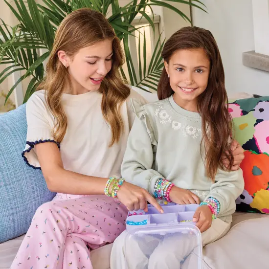 Make It Real: Creator Bead Studio - 1443 pc, DIY Bracelet Kit, Beads & Charms, Design & Make 30+ Bracelets, Jewelry Craft, Carry Case, Girls & Kids 8+ {7}