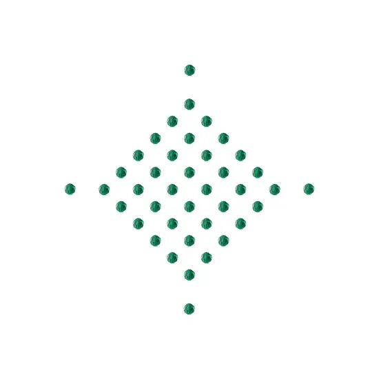 Preciosa 4mm Czech Glass Faceted Round Beads 40 Pieces Emerald {4}