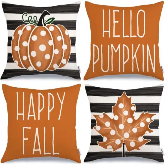Happy Fall Pillow Covers {1}