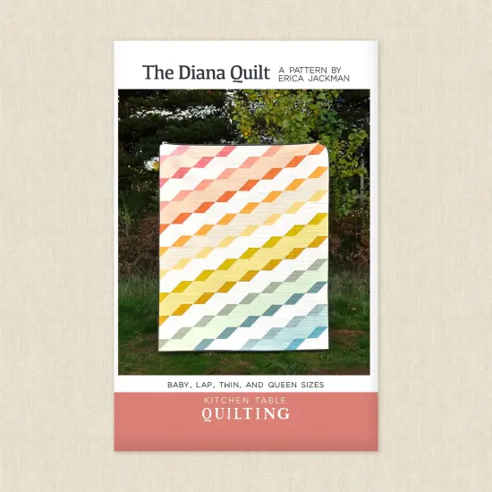 The Diana Quilt (ktq 152) | Kitchen Table Quilting | Sewing Pattern {1}
