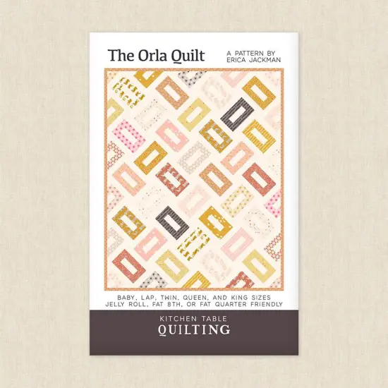The Orla Quilt (ktq 163) | Kitchen Table Quilting | Sewing Pattern {1}
