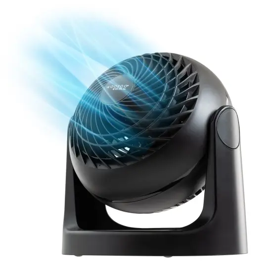 IRIS WOOZOO Circulator Fan, 5.5" Blade, Black {1}