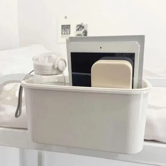 2 Pack Pink Hanging Cup Holders,10x5x4.5"Trolley Basket Storage {4}