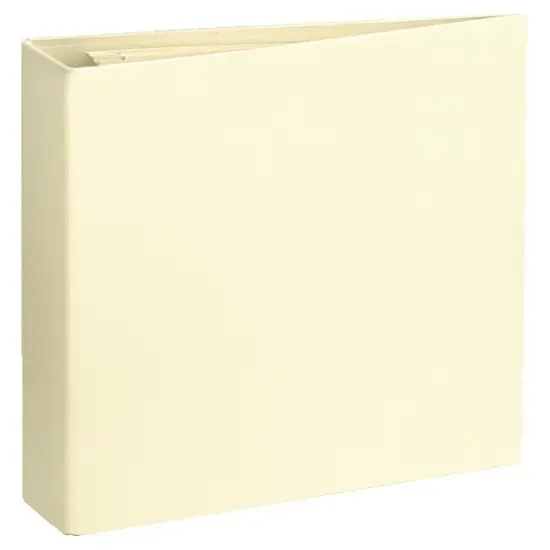 Graphic 45 Staples Binder Album With Interactive Pages-Ivory {3}