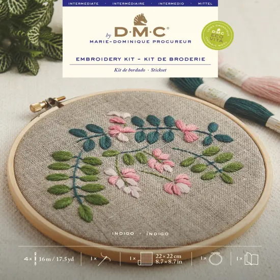 DMC Eco Vita Kit -Indigo Flowers {3}