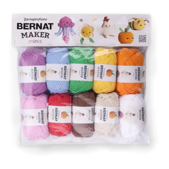 Bernat Maker Minis in Assorted Colors - 24 pack {1}