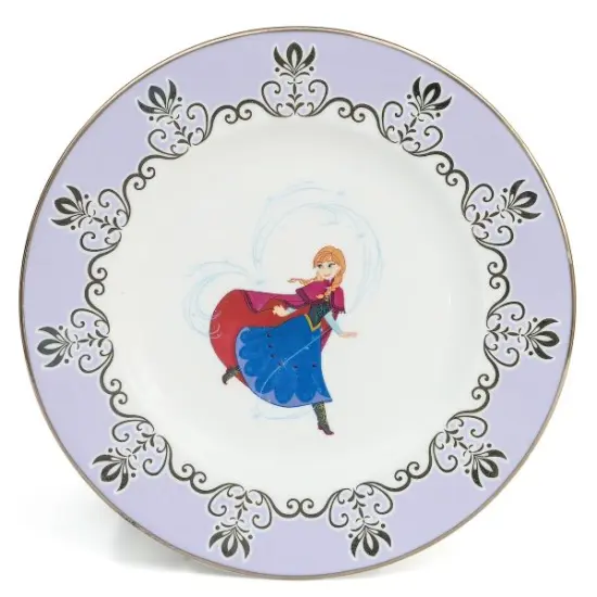Disney English Ladies: Frozen Anna 6" Plate {2}