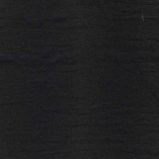 1 Yard Washed Satin Solid Woven Fabric Smooth Lustrous Drapery Accent 59/60" Width BLACK {1}