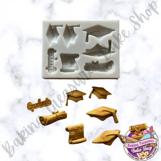 Graduation Silicone Mold {1}