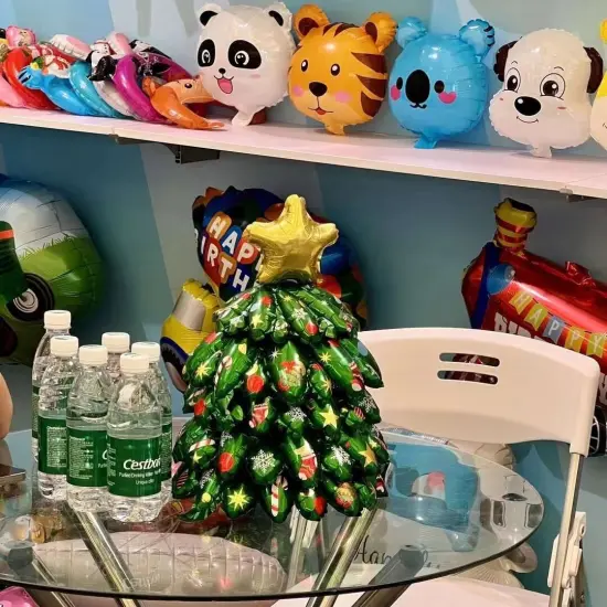 Christmas Tree Standing Foil Balloon Decoration F07M1-69 {2}