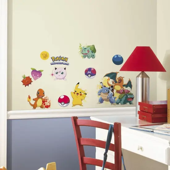 RoomMates RMK2535SCS Pokemon Iconic Peel and Stick Wall Decals {3}