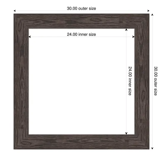 Bridge Framed Dry Erase Magnetic Board Black {4}