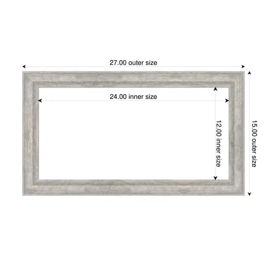 Angled Framed Dry Erase Magnetic Board Silver {4}