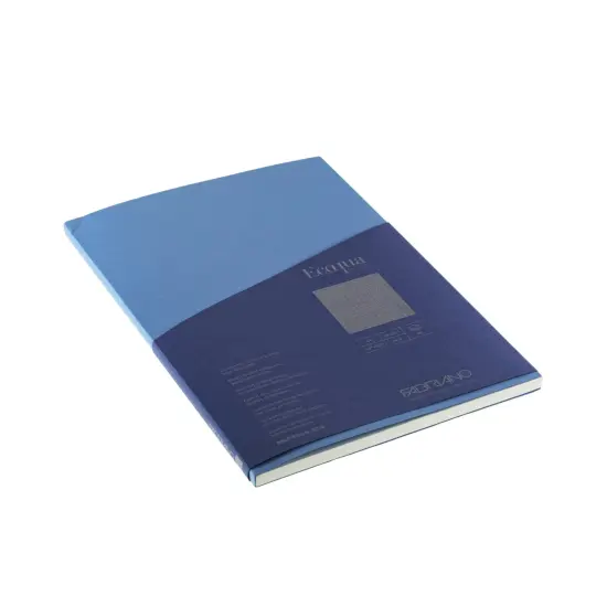 Fabriano Ecoqua Plus Glue-Bound Notebook, 8.3" x 11.7", A4 Turquoise {2}
