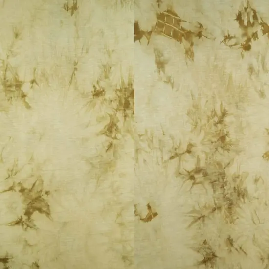 1 Yard Rayon Spandex Jersey Knit Fabric Real Tie Dye Print 58/60" Width TAUPE {2}