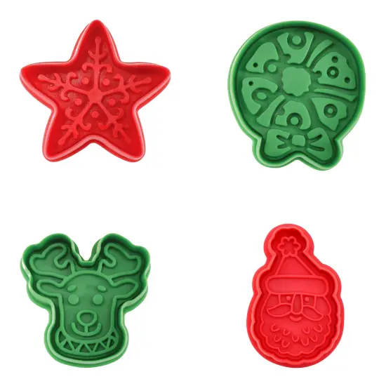 Holiday Pastry & Cookie Cutter Set /4 {2}