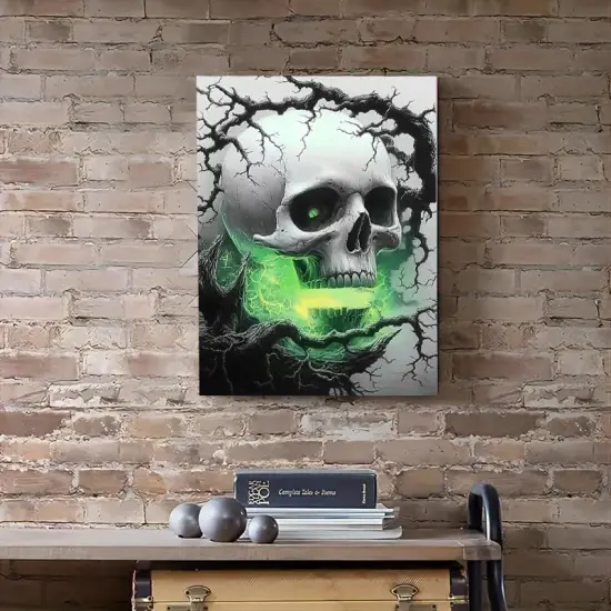 Skull Diamond Art Kits for Adults Halloween {5}