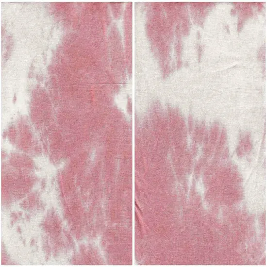 Real Tie Dye Rayon Spandex Knit Fabric 1 Yard Soft Stretch Lightweight 59" Wide Navy {4}