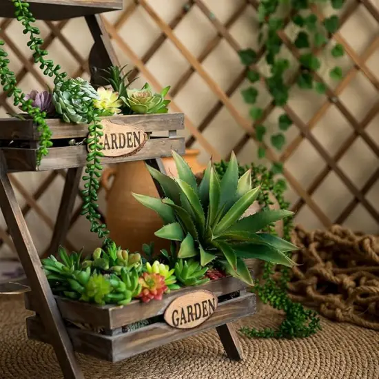 Succulents Plants Artificial Aloe Plant, 12.5Inch Large Faux Succulents Unpotted, Premium Crafting DIY Greenery Decor for Indoor & Outdoor(Green) {2}