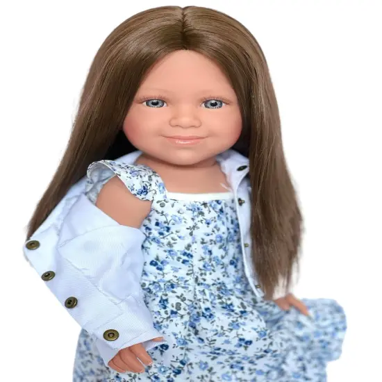 Meet Brooke: The 18-Inch Doll with a Passion for Blue {2}