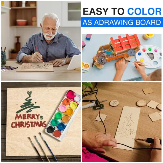 30 Pack Basswood Sheets 12"x12"x1/8" {5}