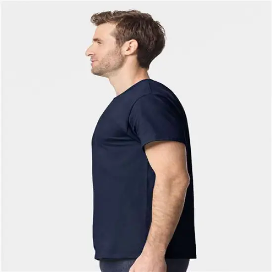 Durable Everyday T-Shirt Heavy Cotton Fabric with Relaxed Fit Black {6}