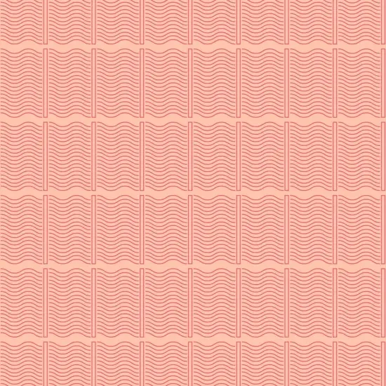 Coral Fine Line Gift Wrap {3}