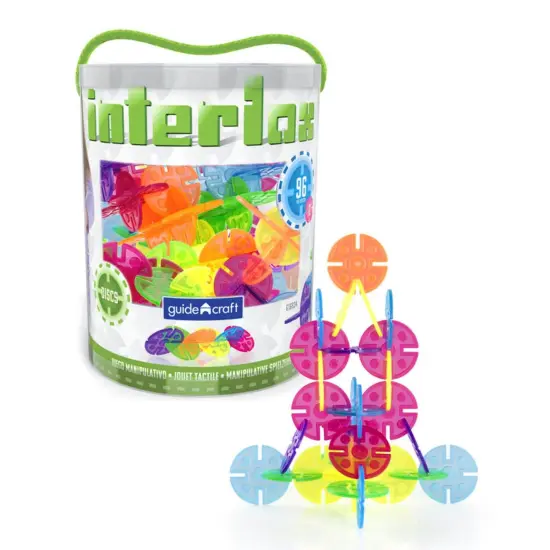 Interlox&trade; Discs Building Set, 96 Pieces {1}