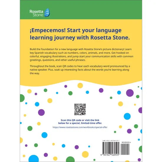 Rosetta Stone Spanish Picture Dictionary, Spanish Dictionary to Learn Spanish Vocabulary, Spanish Grammar, and Phrases, Dictionary for Kids and Adults, Spanish English Dictionary {2}