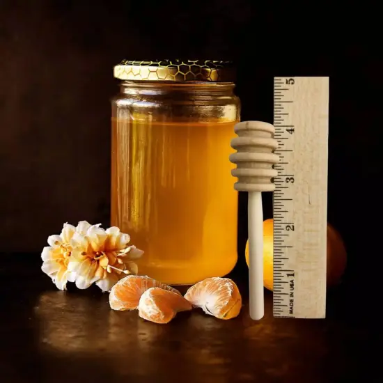 Kitcheniva 4" Wood Honey Dippers Miniature Honey Dipper Party Favor Crafts {7}