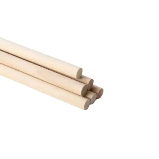 Kitcheniva 25 Pcs Long Wood Dowels Birch Wood Crafts DIY {2}