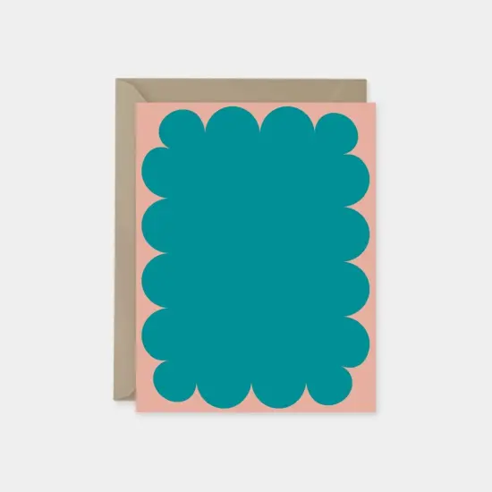 Scallop Border Note Cards II {4}