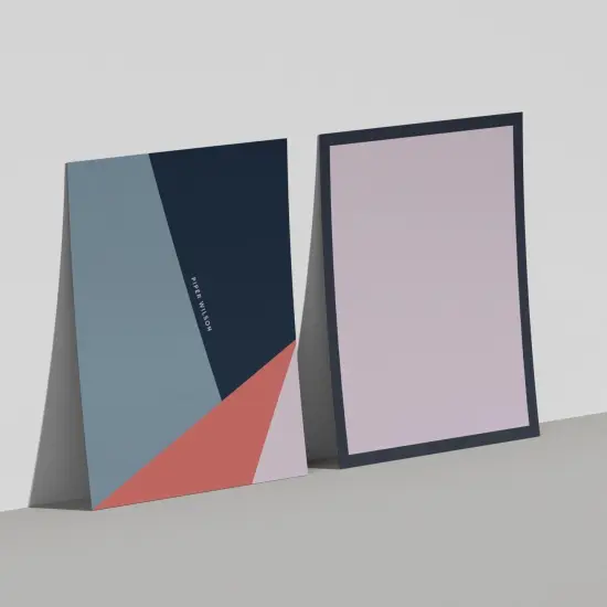 Color Block Jumbo Art Card III {1}