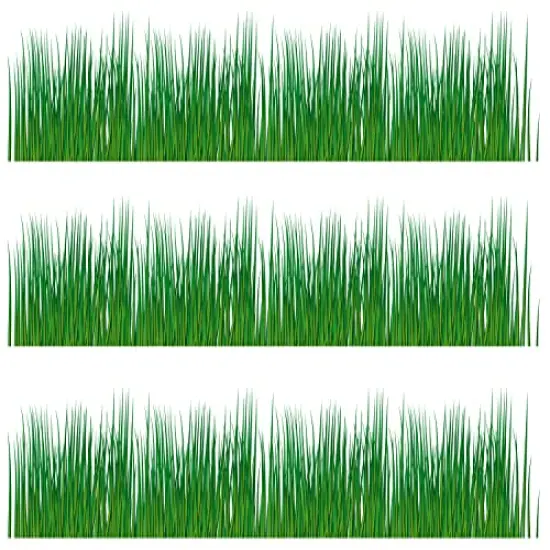 Grass cake border Strips Edible Cake Topper {1}