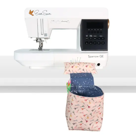 Crosscut Sewing Co.&reg; Pin Cushion & Thread Catcher Sewing Project Kit for Beginners with Fabric, Instructions and Video Scissors {3}