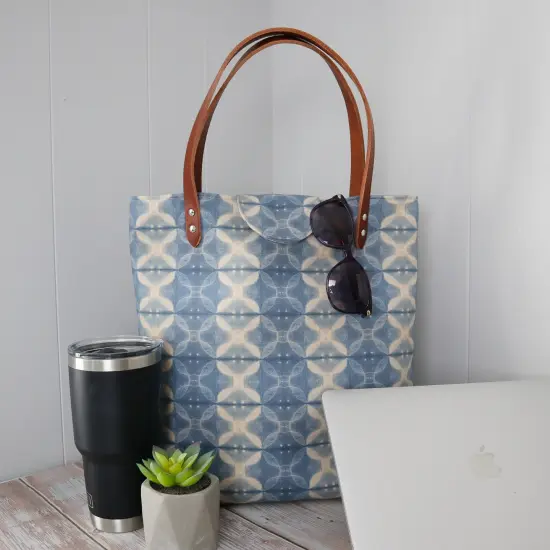 Crosscut Sewing Co.&reg; Lincoln Tote Sewing Kit - Beginner Sewing Project Kit Shibori {5}